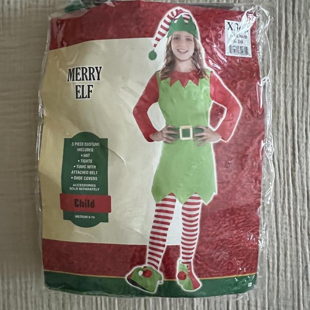 Amscan "Merry Elf" child costume